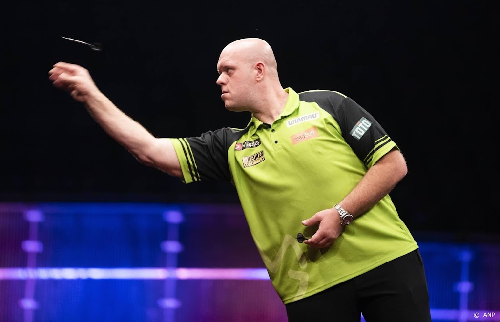 Van Gerwen naar kwartfinales van World Series of Darts 