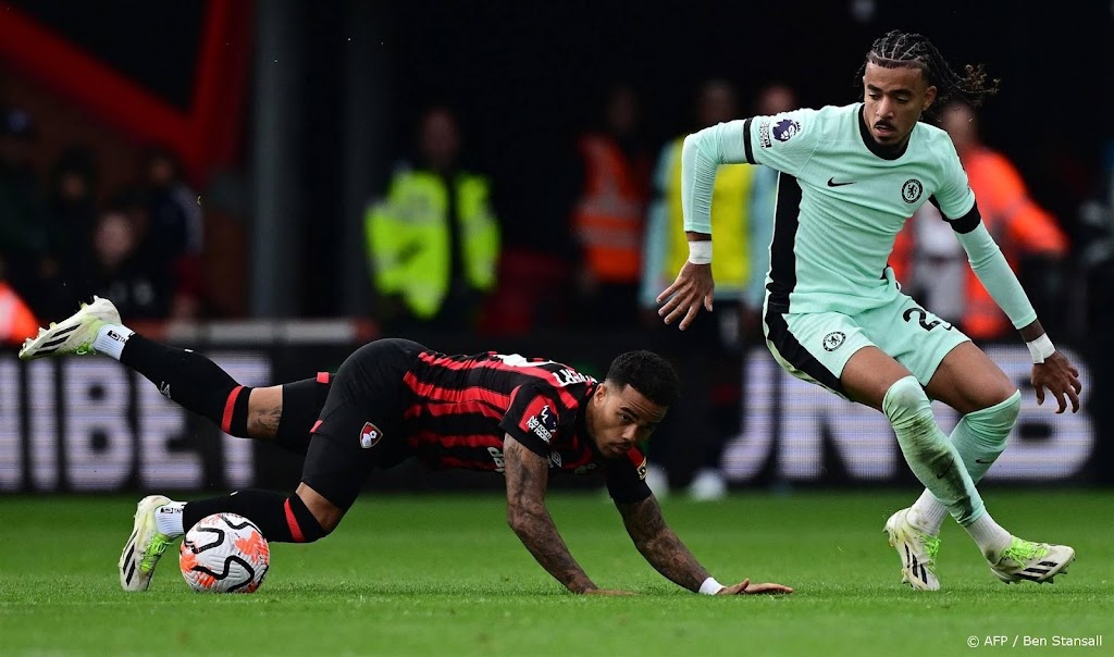 Chelsea verspeelt in Premier League ook punten bij Bournemouth