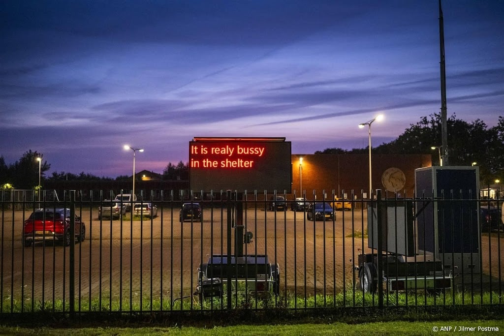 Informatiebord waarschuwt asielzoekers voor buiten slapen