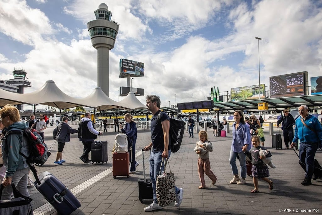 Schiphol verwelkomde meer reizigers tijdens zomermaanden
