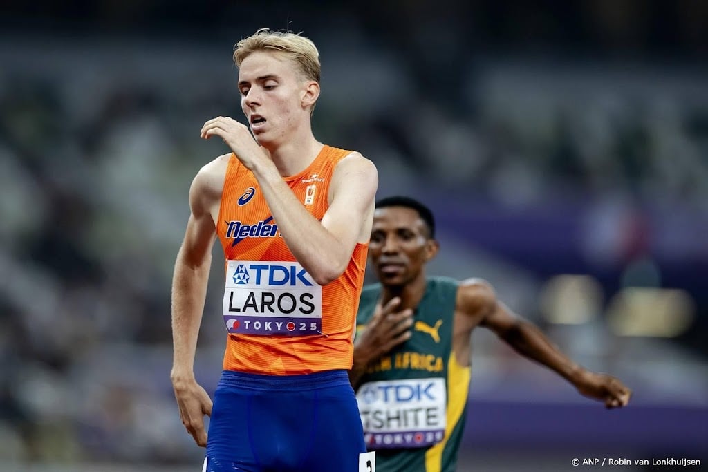 Laros mist op WK atletiek in Tokio medaille op 1500 meter 