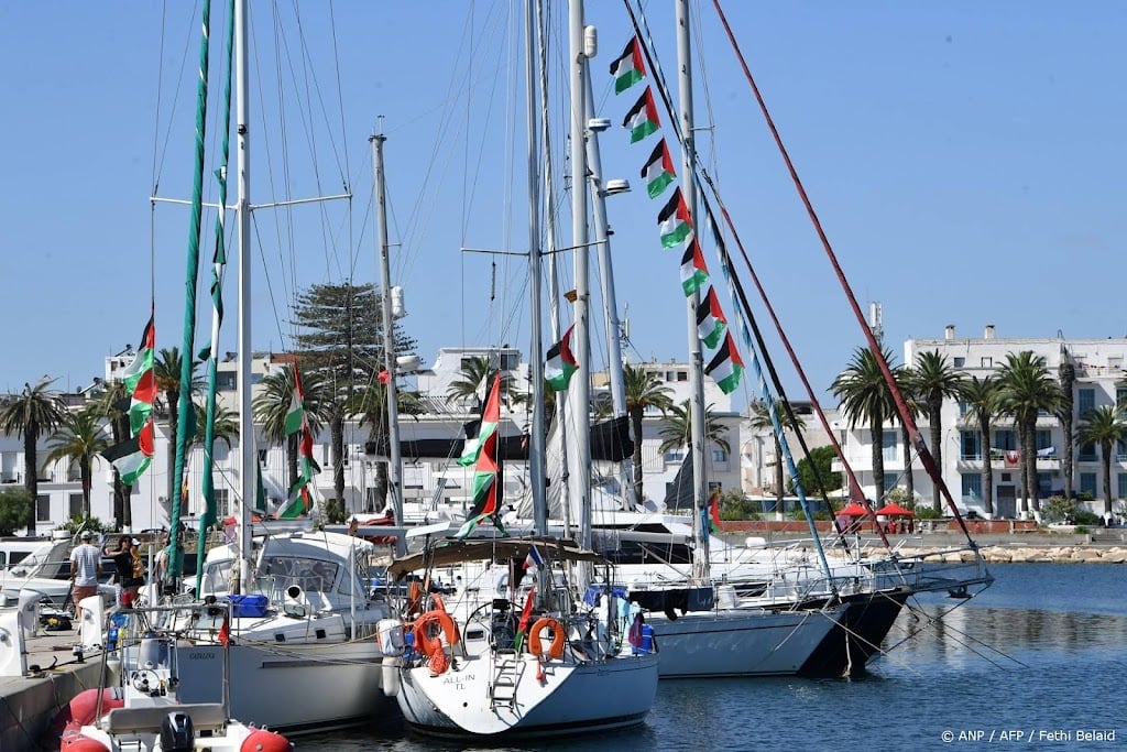 Nederlandse boot vertrokken om aan te sluiten bij vloot naar Gaza