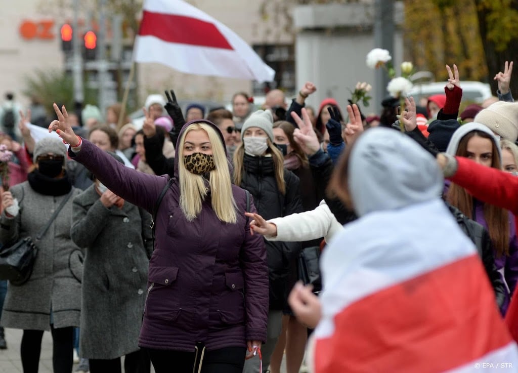 Weer aanhoudingen bij protesten Wit-Rusland
