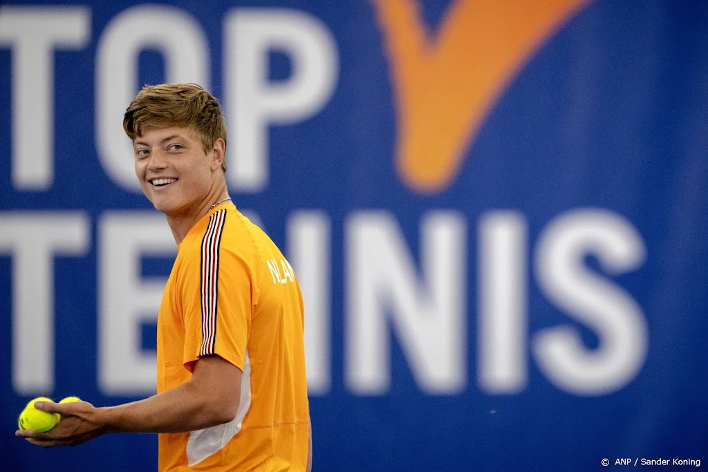 Tennissers Van Rijthoven en De Jong naar hoofdtoernooi Antwerpen