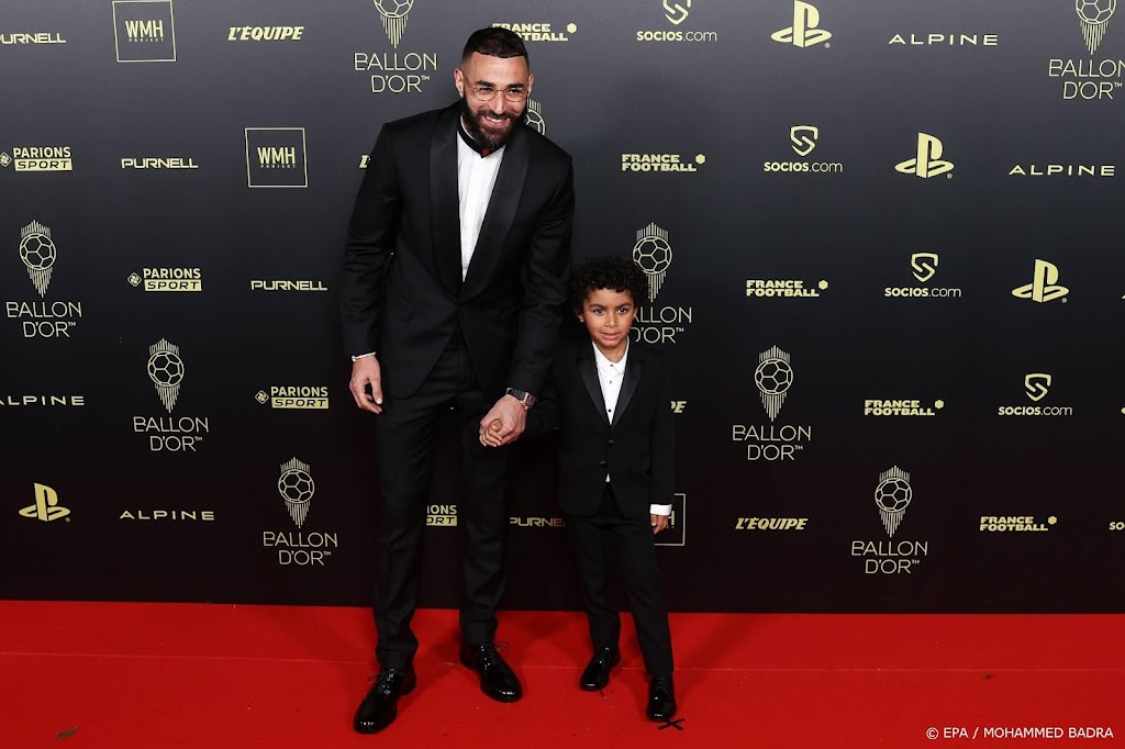 Gouden Bal voor aanvaller Benzema van Real Madrid 