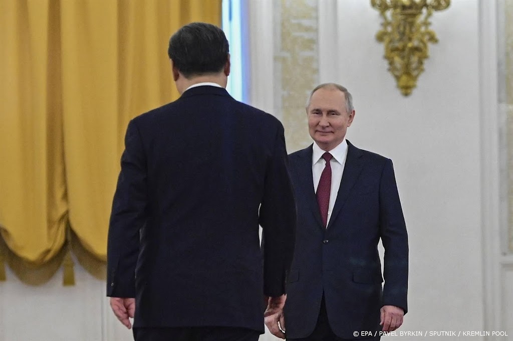 Russische president Poetin bezoekt China