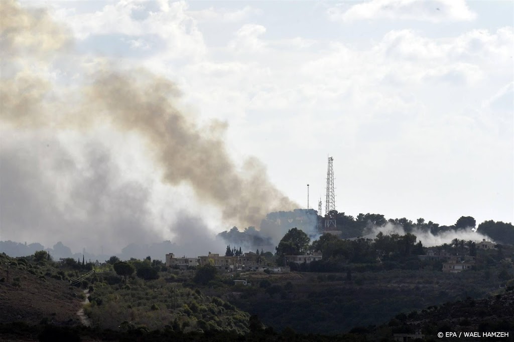 Weer aanvallen aan grens Israël met Libanon
