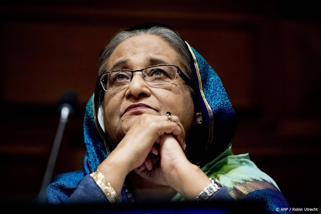 Rechtbank Bangladesh wil arrestatie gevluchte oud-premier Hasina