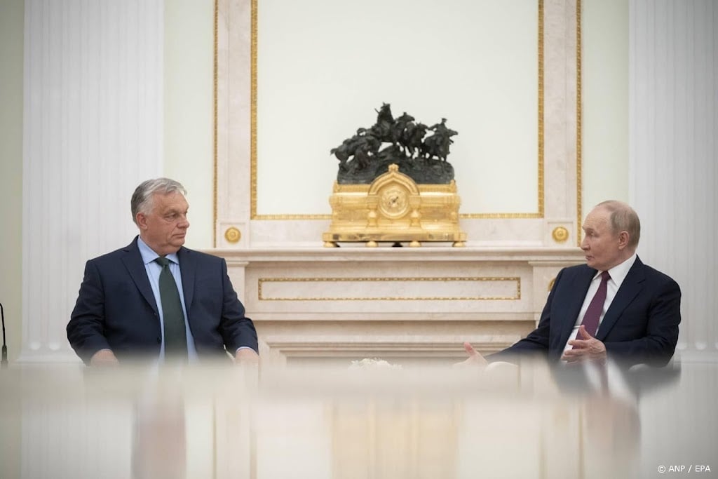 Orbán praat vrijdag met Poetin 'over vrede'