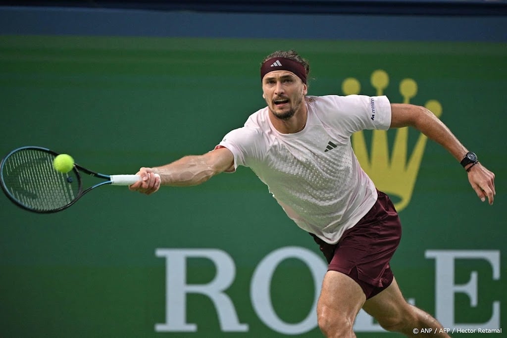 Tennisser Zverev mist finale in Shanghai