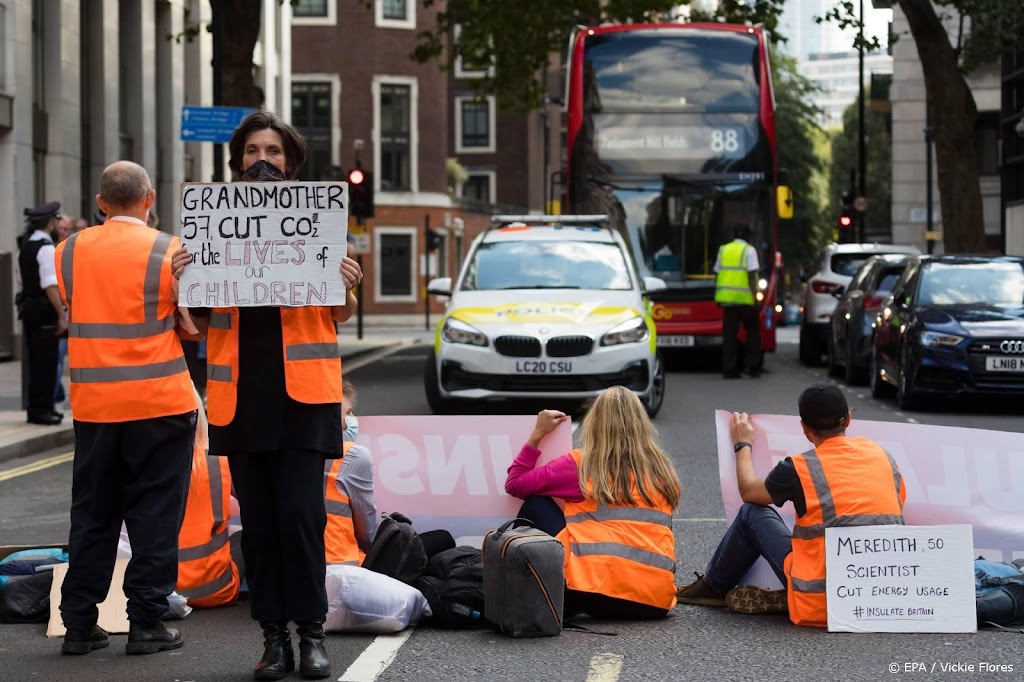 Celstraffen voor Britse wegblokkerende klimaatactivisten 
