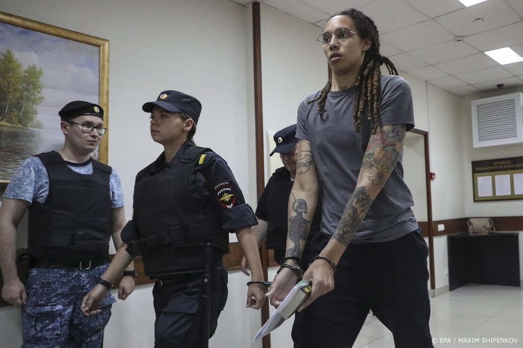 Amerikaanse basketbalster Griner naar Russisch gevangenenkamp