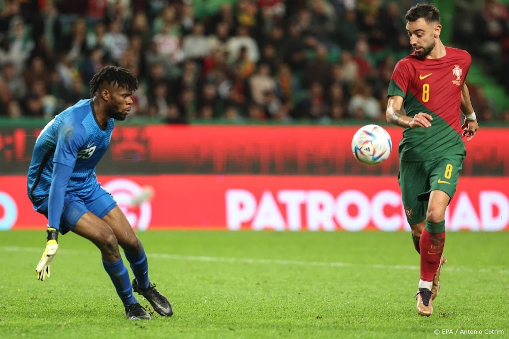 Portugal wint laatste oefenduel voor WK eenvoudig van Nigeria