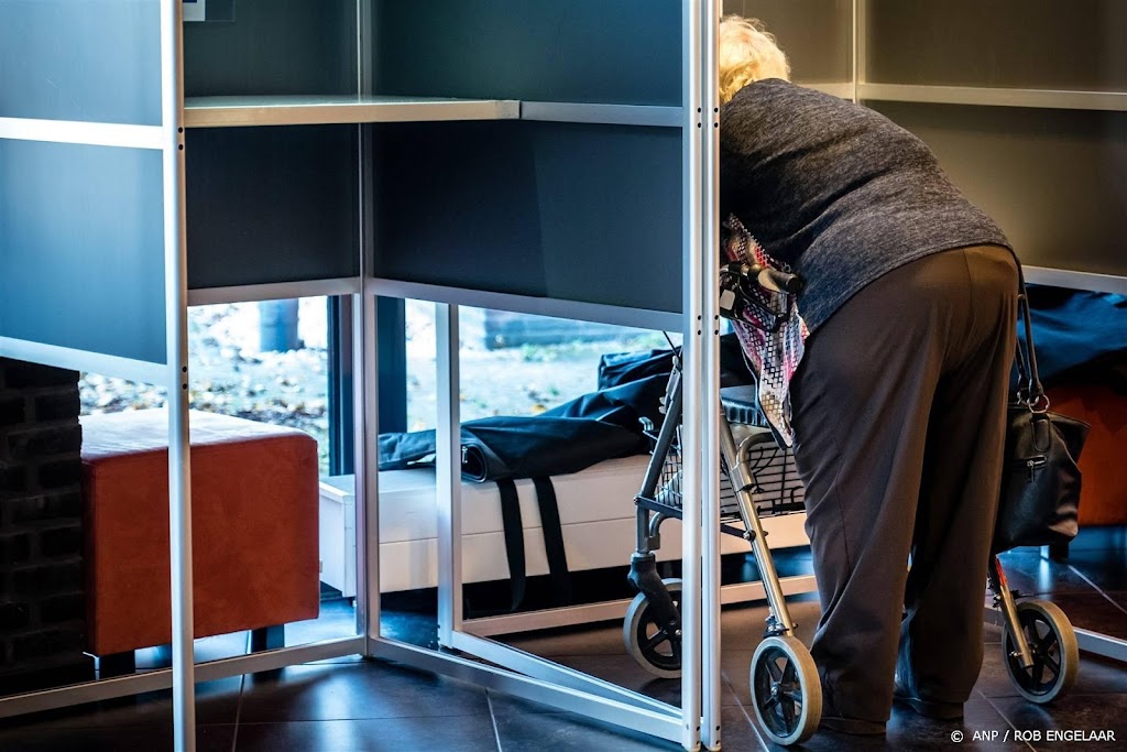 Meer dan de helft van alle kiesgerechtigden is 50 jaar of ouder