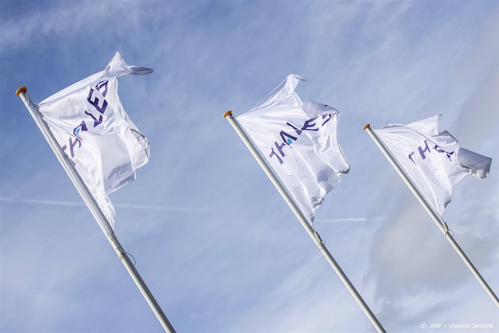 Protest bij technologiebedrijf Thales in Delft