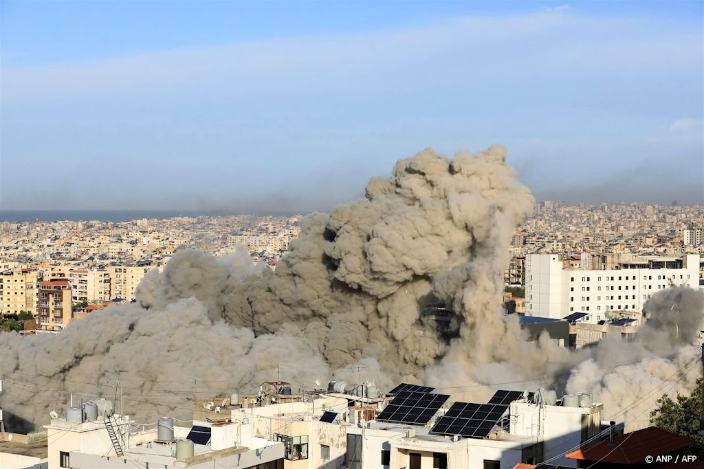 Israël bombardeert Beiroet na evacuatieoproep