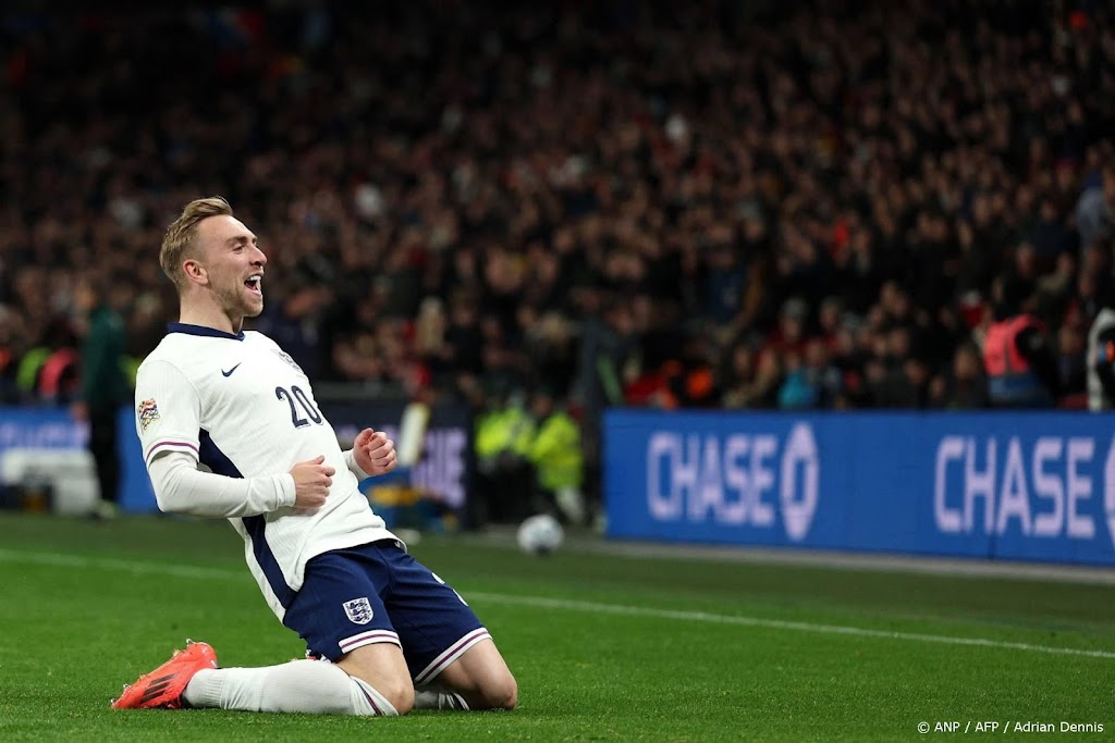 Engeland terug in A-divisie Nations League na zege op Ieren