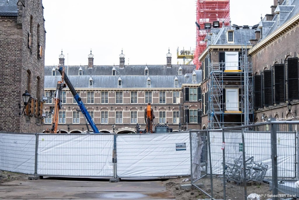 Verbouwing Binnenhof kost 2,7 miljard euro, zomer 2031 klaar