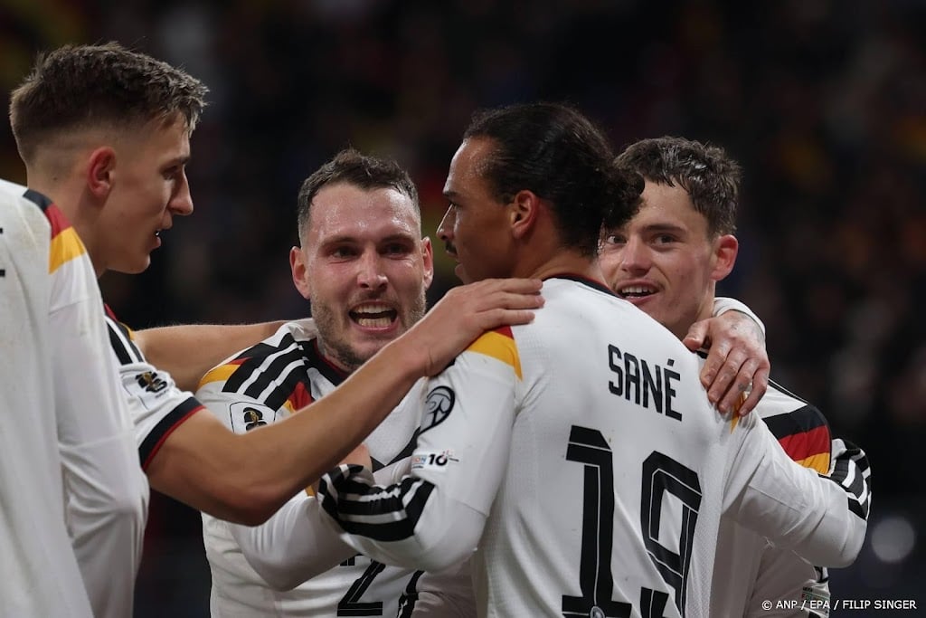 Duitsland verslaat Slowakije en plaatst zich voor WK voetbal