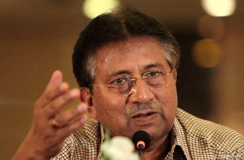 Doodstraf oud-president Musharraf van Pakistan voor hoogverraad