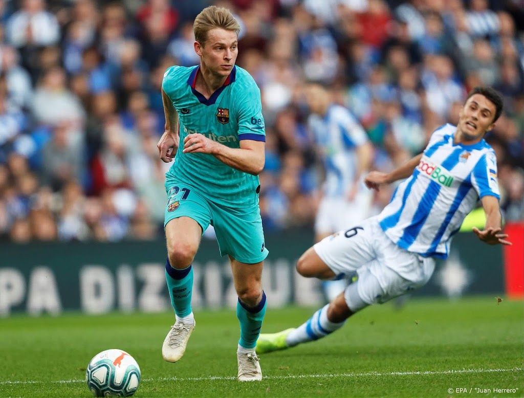 Frenkie de Jong van tv-kijker naar deelnemer aan Clásico