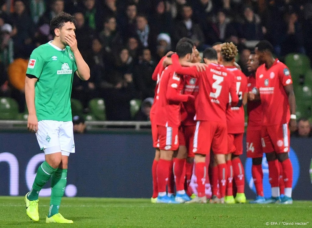 Werder Bremen hard onderuit in Bundesliga