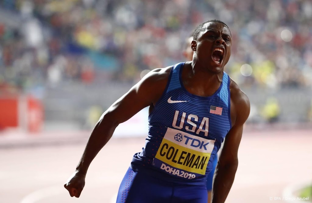 Dopingzondaar Coleman kondigt rentree aan op atletiekbaan