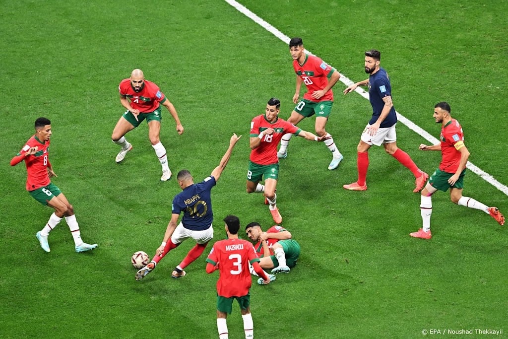 Marokko en Kroatië voetballen om derde plaats op WK in Qatar