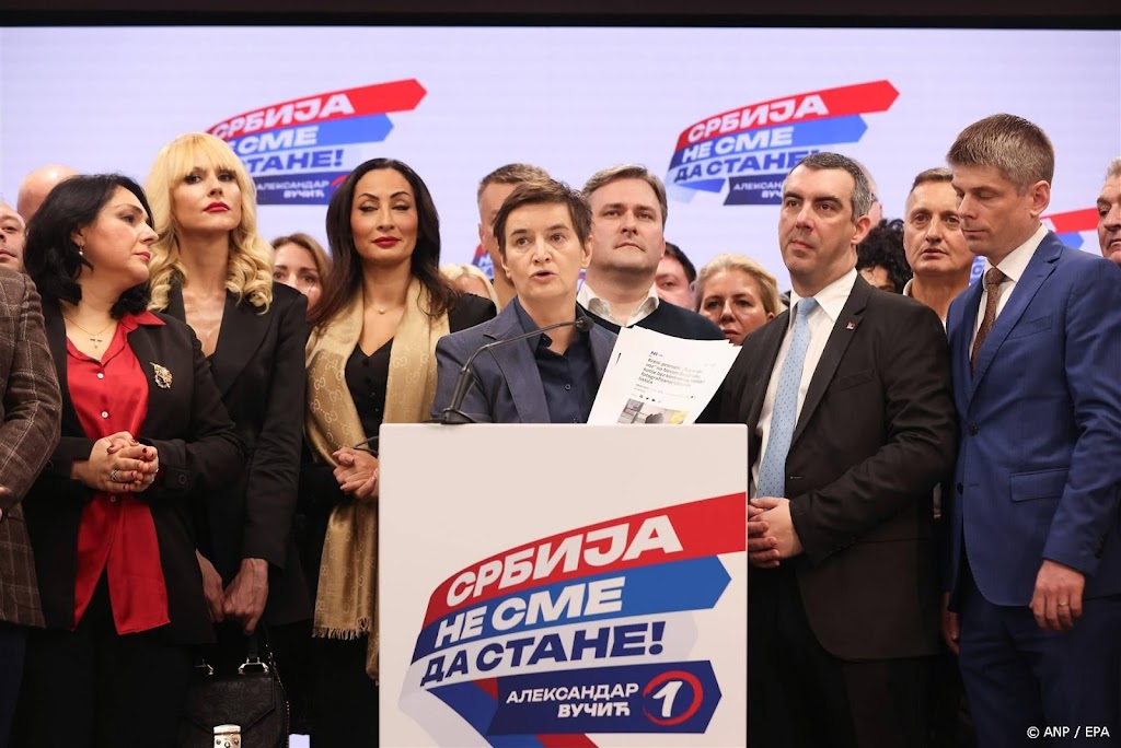 Exitpoll: regeringspartij SNS leidt parlementsverkiezingen Servië