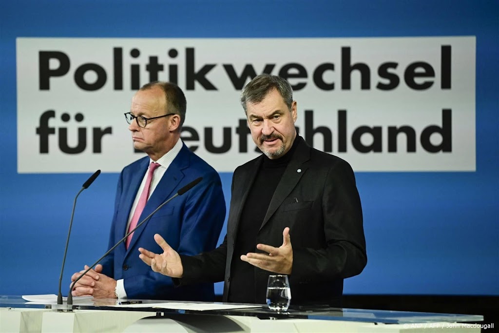 Duitse CDU/CSU komt met 'tegenproject' tegen Scholz' beleid