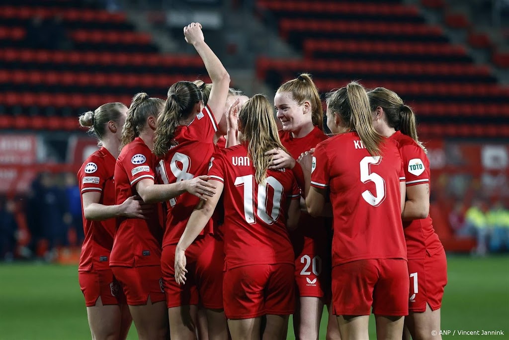 Voetbalsters FC Twente sluiten Champions League af met zege