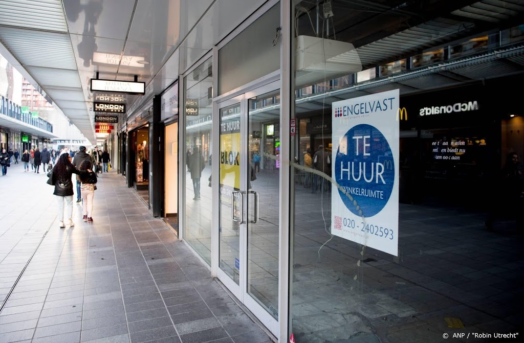 Leegstand in Nederlandse winkelstraat neemt flink toe
