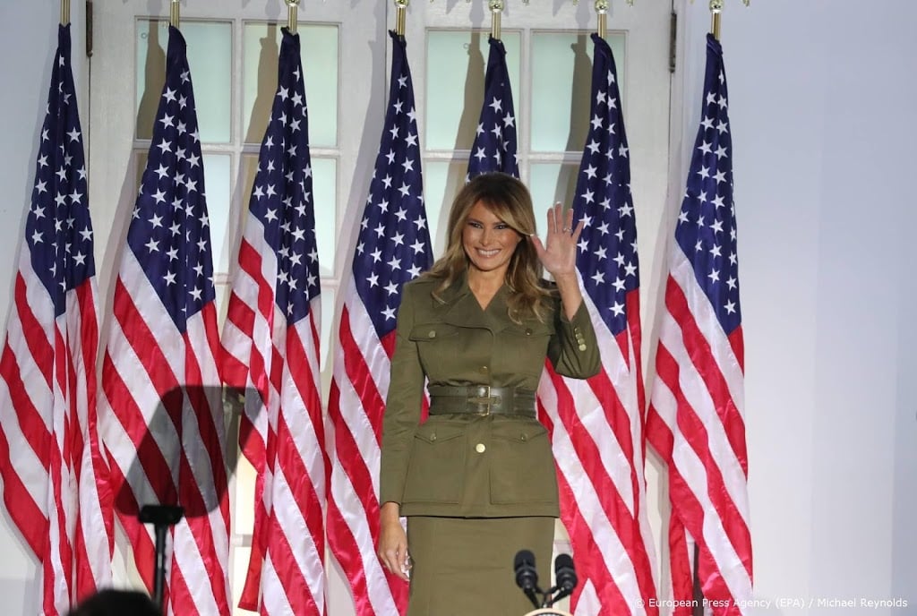 First lady Melania Trump neemt alvast afscheid