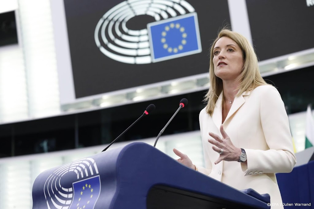 Maltese christendemocrate Metsola nieuwe voorzitter EU-parlement