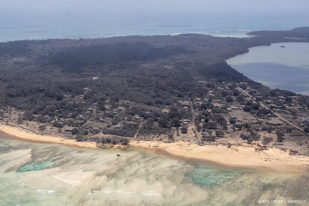 Huizen op eiland in Tonga volledig verwoest