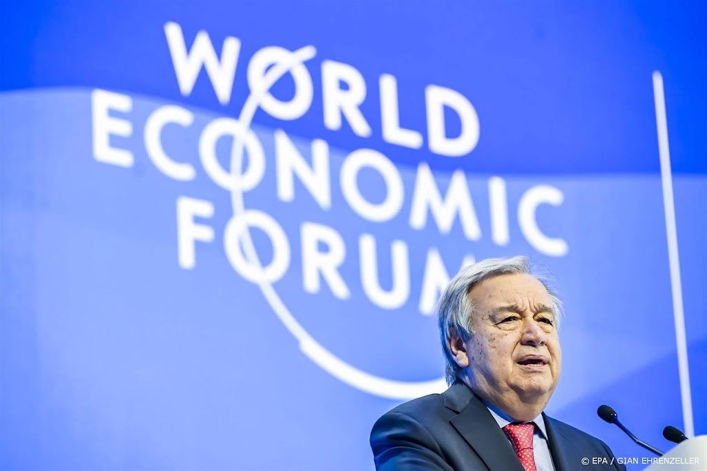 VN-baas Guterres haalt uit naar oliebedrijven om 'grote leugen'