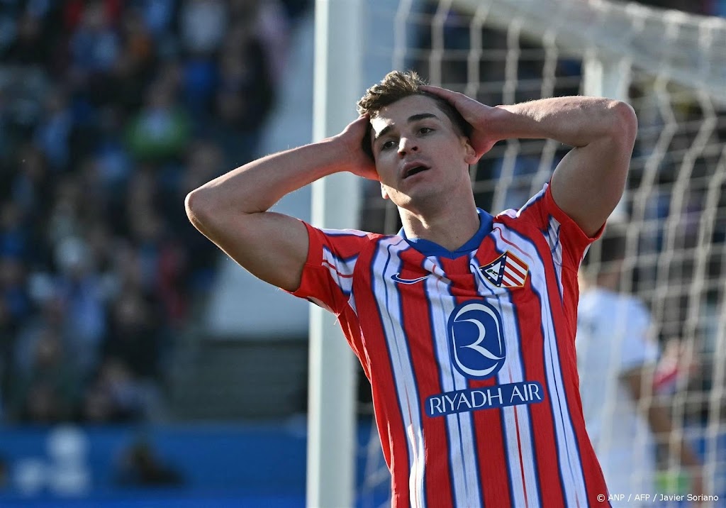 Koploper Atlético Madrid verrassend onderuit bij Leganés