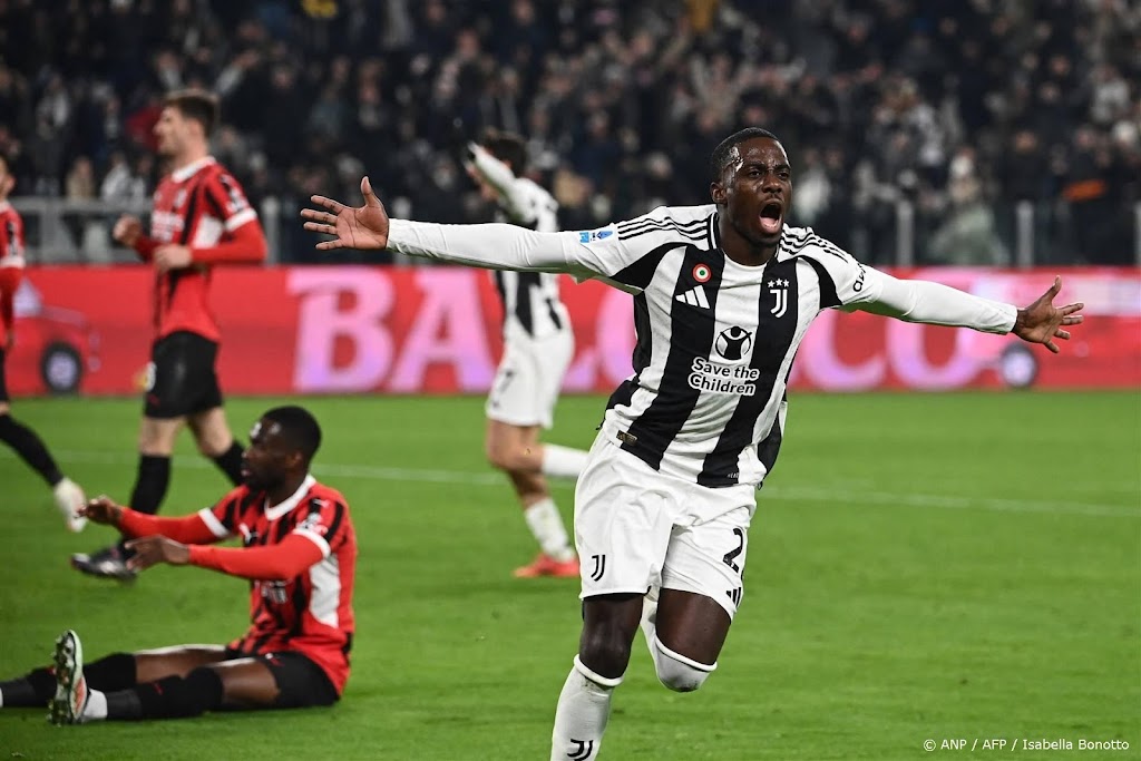 Juventus weet in competitie wel te winnen van AC Milan