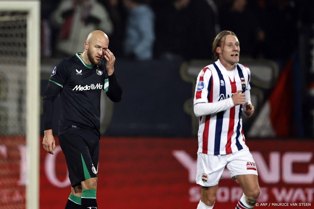 Feyenoord lijdt bij Willem II derde puntenverlies op rij