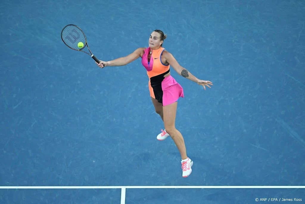 Sabalenka solide door naar tweede ronde Australian Open