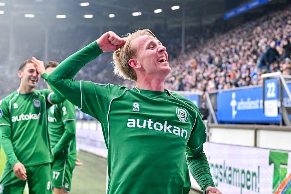 FC Groningen wint derby van het noorden van sc Heerenveen