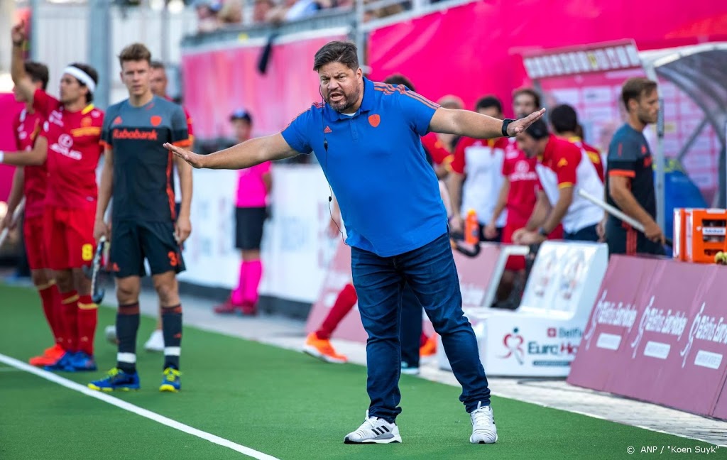 Bondscoach Caldas na Tokio 2020 weg bij hockeyers