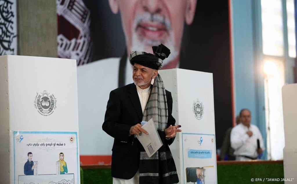 President Ghani van Afghanistan alsnog herkozen