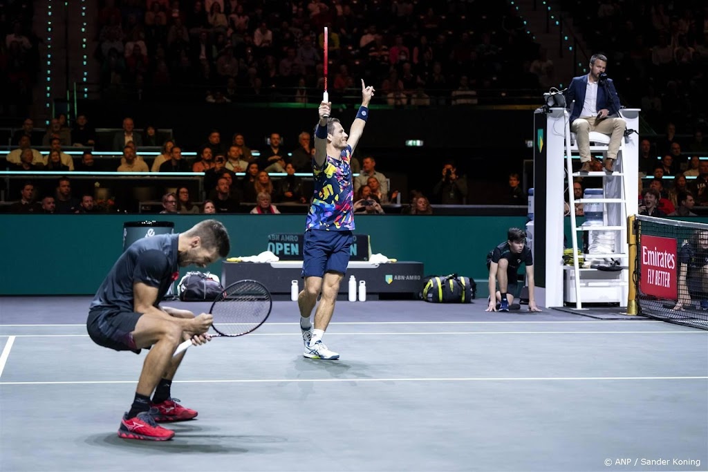 Koolhof wint met Mektic voor het eerst dubbelspel ABN AMRO Open