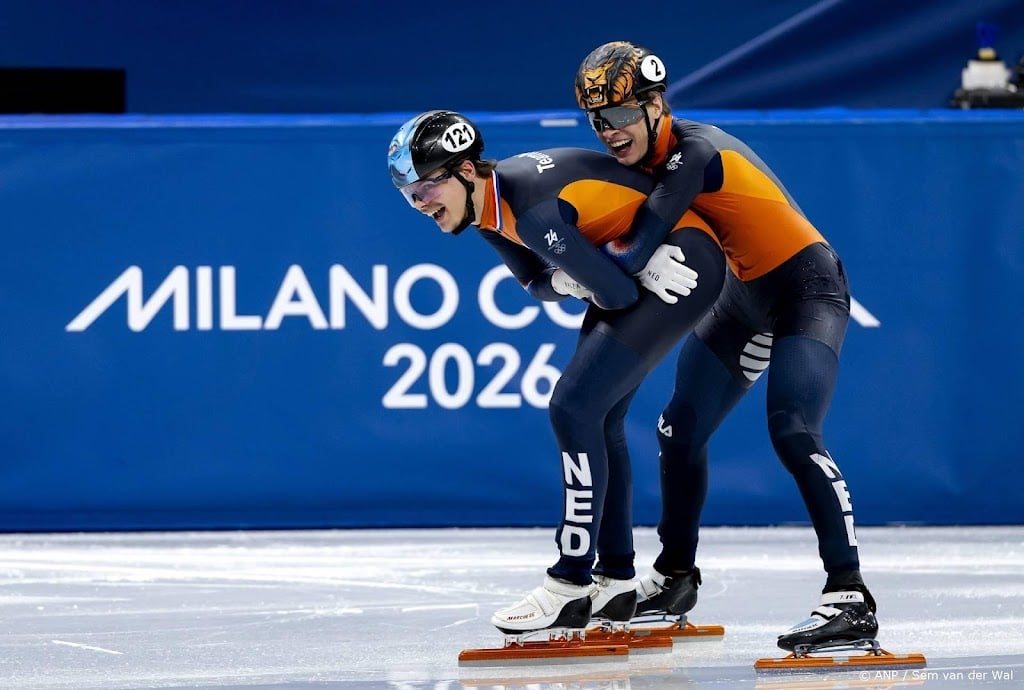 Zilver Melle van 't Wout op 500 meter, brons voor broer Jens