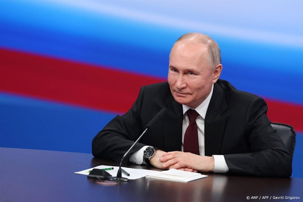 Kremlin blij met 'uitstekend' resultaat voor Poetin