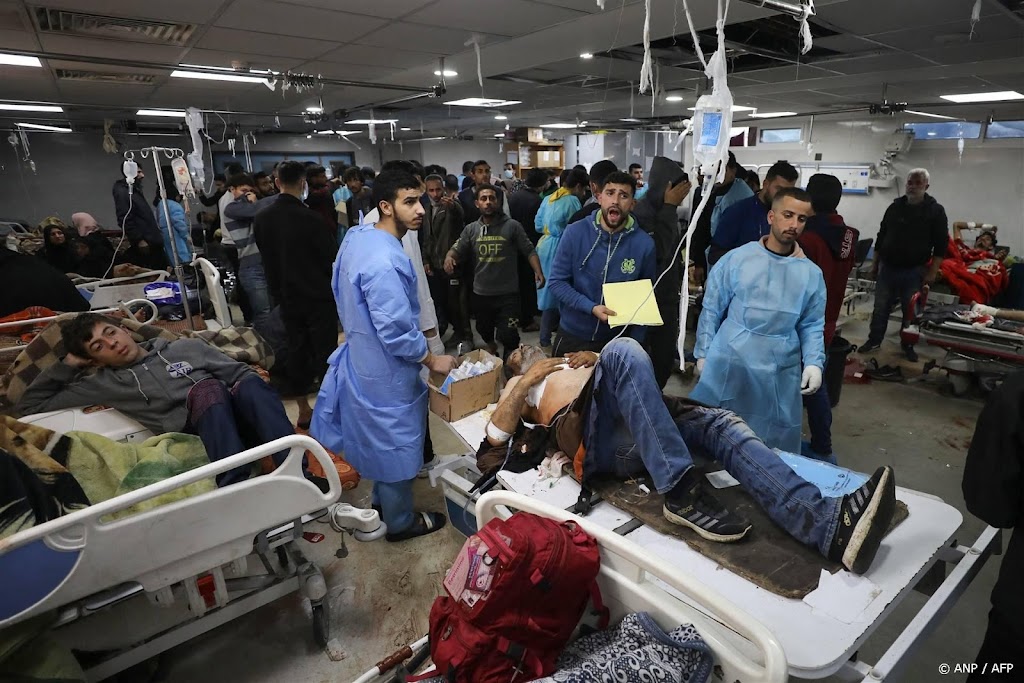 WHO bezorgd over strijd bij ziekenhuis in Gaza