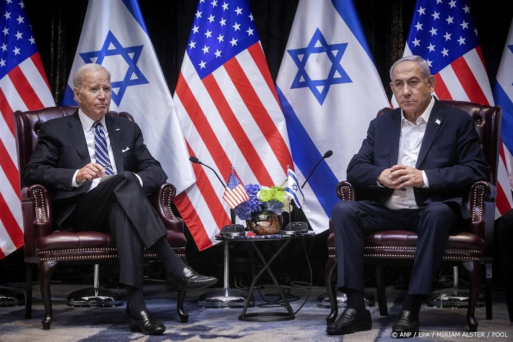 Biden en Netanyahu praten voor het eerst na maand weer over Gaza