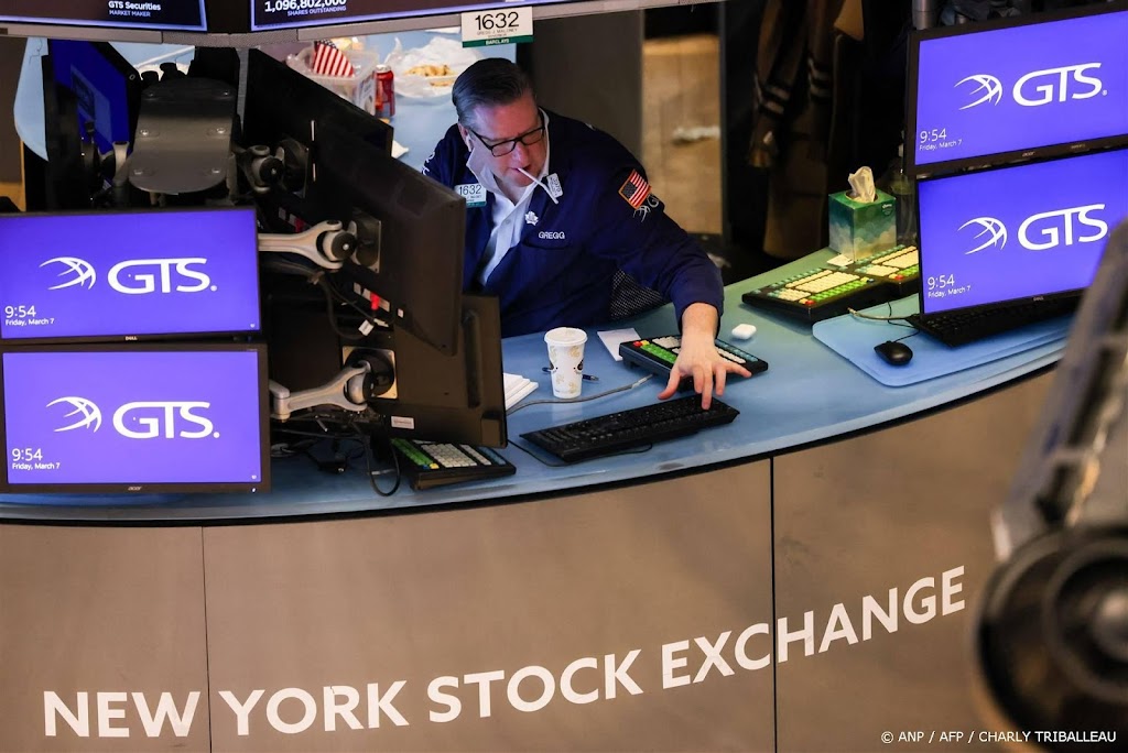 Wall Street omlaag na twee winstdagen op rij