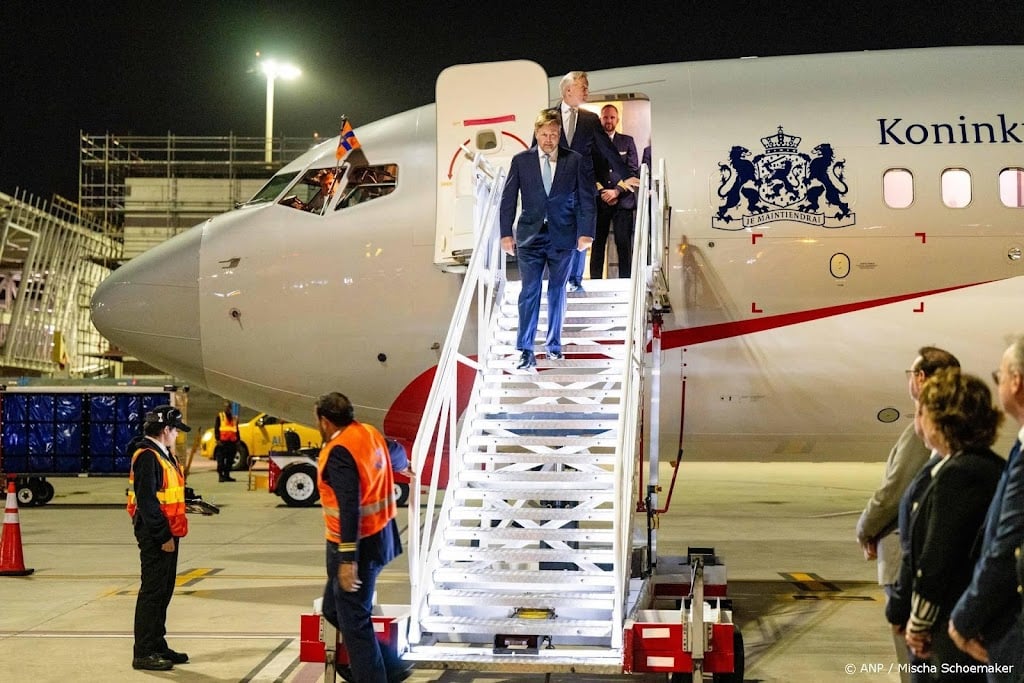 Koning Willem-Alexander in Antillen vanwege jubileum Aruba 